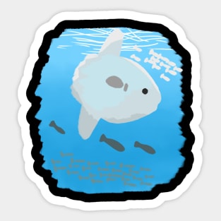 sunfish Sticker